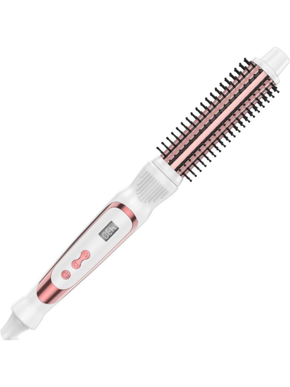 1-Inch Thermal Curling Brush, Volumizing Heated Round Brush, Ceramic Tourmaline